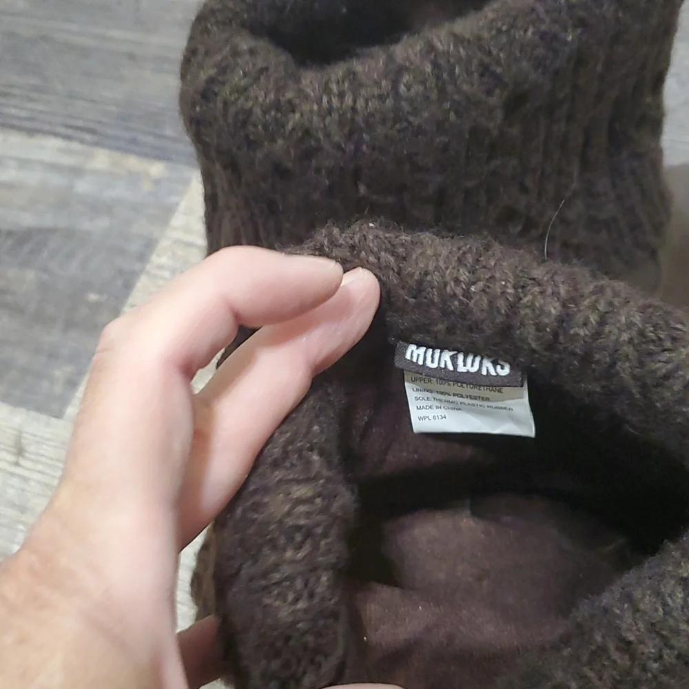 Muk Luks Sweater Boots